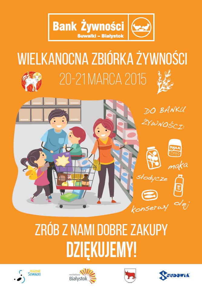 Wielkanocna Zbiórka Żywności w dniach 20-21.03.2015 r.